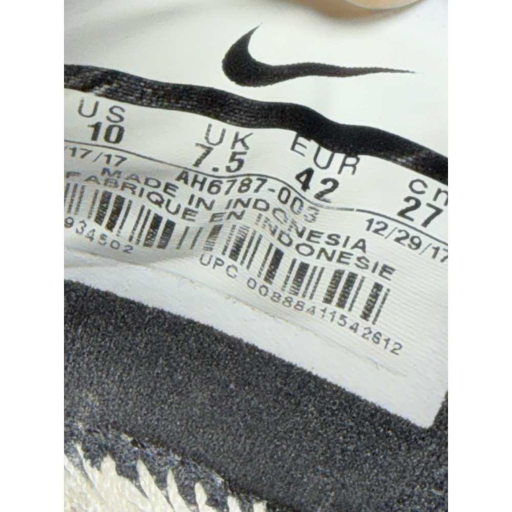 Nike Air Huarache Drift Womens Size 10 Black Gum Running Shoes Comfort Sneakers - Picture 10 of 10
